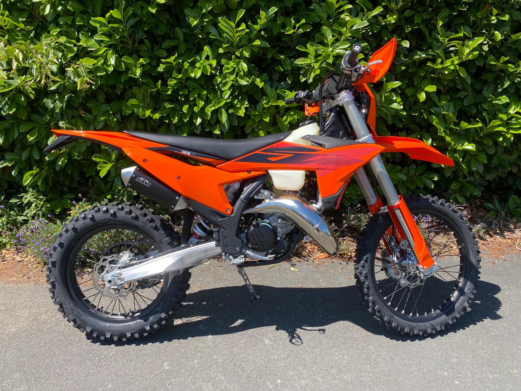New KTM 125 XC-W